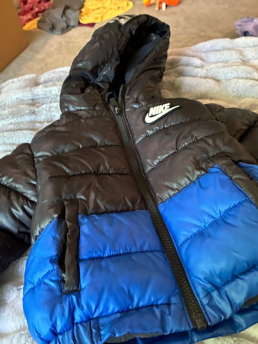 Toddler Boy’s Nike Colorblock Puffer Heavyweight Jacket 24m